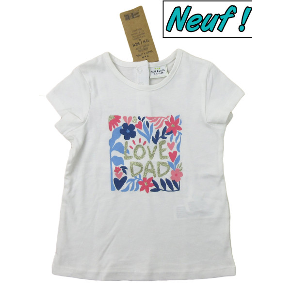 T-Shirt neuf - TAPE A L'OEIL - 18 mois (80)