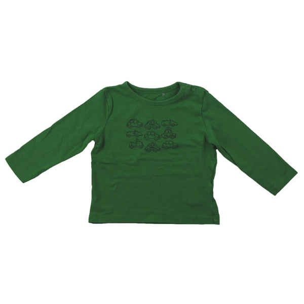 T-Shirt - CUDDLES & SMILES - 9 maanden (74) | Tweedehands kinder en babykleding