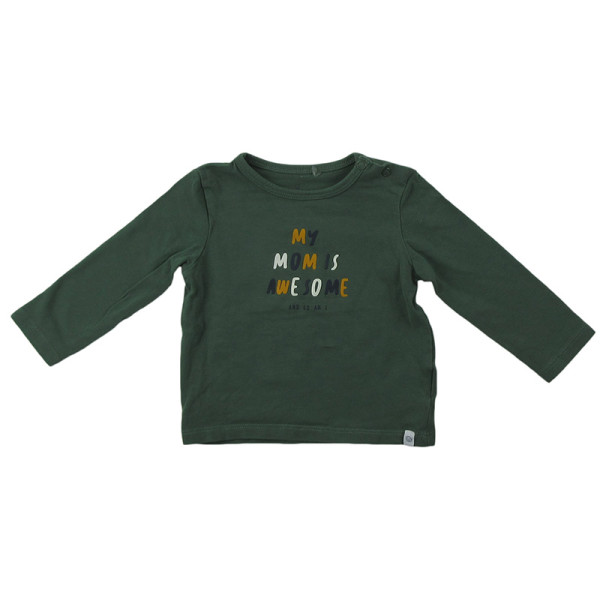 T-Shirt - CUDDLES & SMILES - 9 mois (74) | Vêtements de seconde main pour filles et garçons de 0 à 6 ans. Chaque pièce est sé