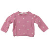 Roze sweatshirt met stippen - 6 maanden (68)