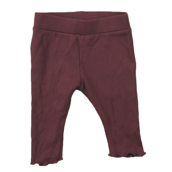 Oudroze legging - 1-3 maanden (56-62)