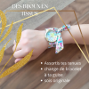 Montre avec bracelet interchangeable