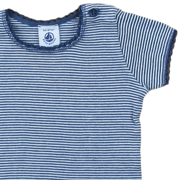 T-Shirt - PETIT BATEAU - 6 maanden (67)