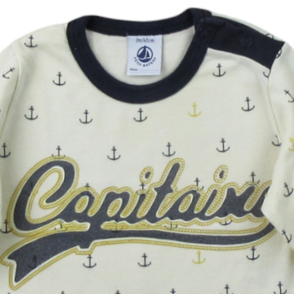 T-Shirt - PETIT BATEAU - 3 maanden (60)