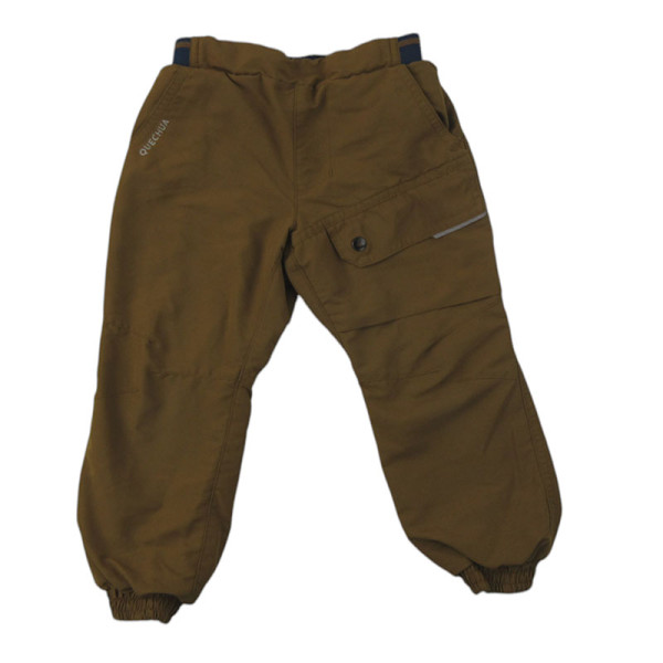 Waterdichte broek met fleecevoering - QUECHUA - 2-3 jaar (89-95)