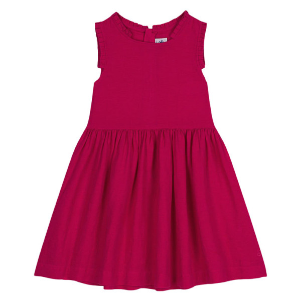 Robe en lin - PETIT BATEAU - 3 ans (96)