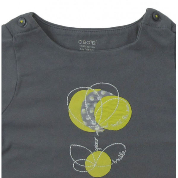 T-Shirt - OBAÏBI - 6 mois (68)